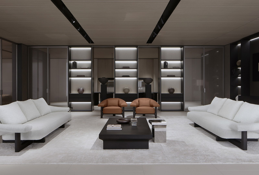 流動線條中的溫潤力量｜重新詮釋當代沙發角色 不只是乘載休憩，更是具有雕塑感的核心家具