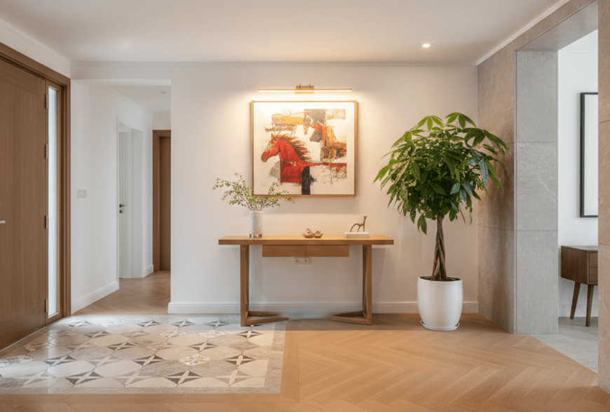 2026馬年玄關風水佈置全攻略：開運方位、顏色禁忌與現代設計指南