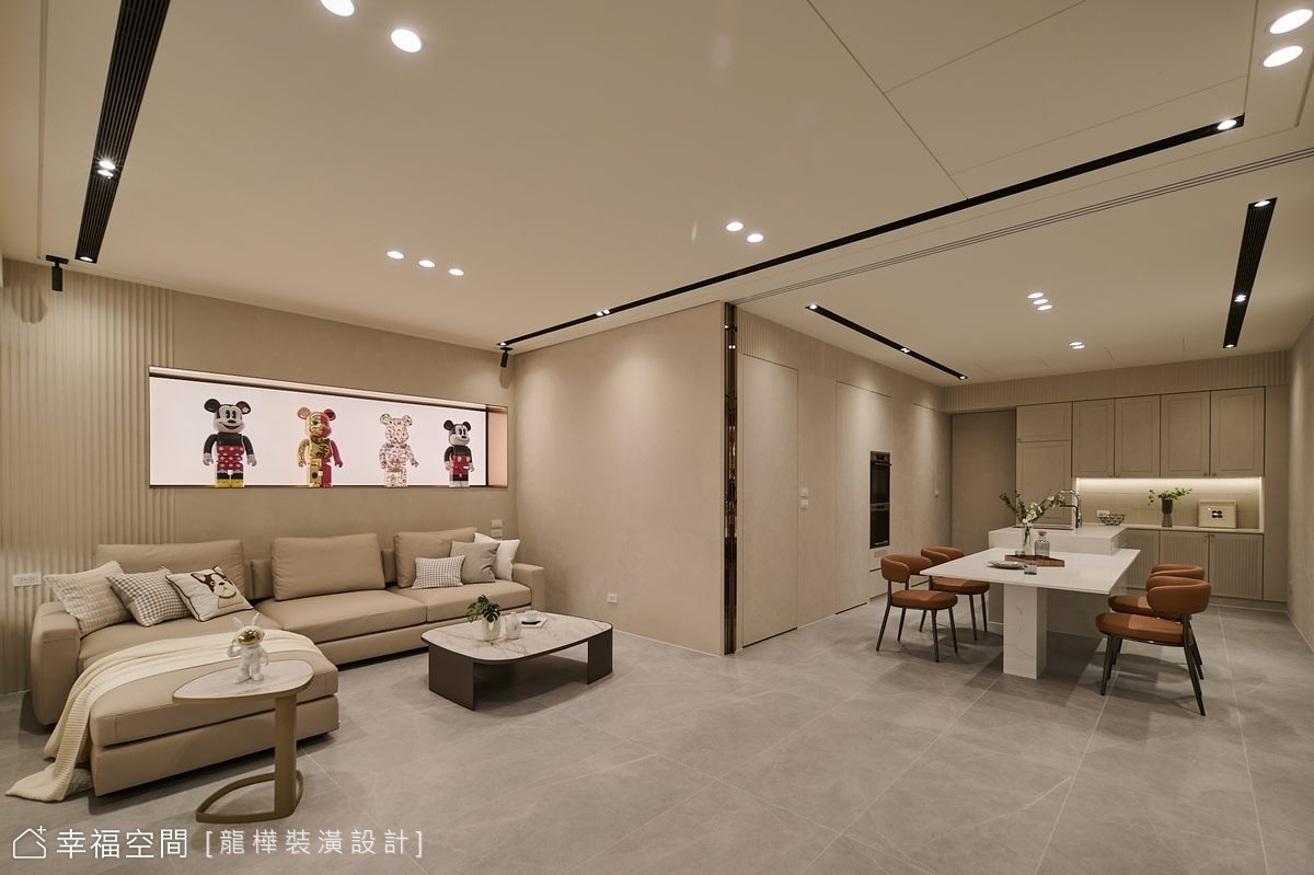 奶茶色質感舒適生活宅．頭份林森路｜現代風｜60坪