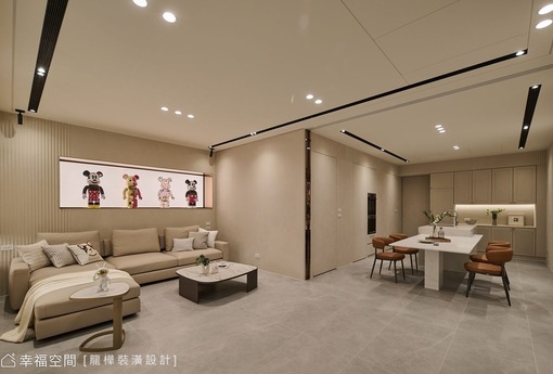 奶茶色質感舒適生活宅．頭份林森路｜現代風｜60坪