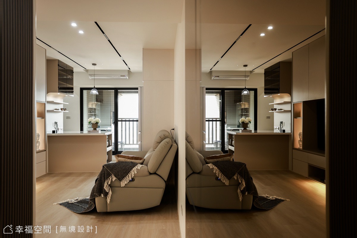 序韻｜有序線條與韻律交錯，鋪陳自在日常｜北歐現代風｜16坪