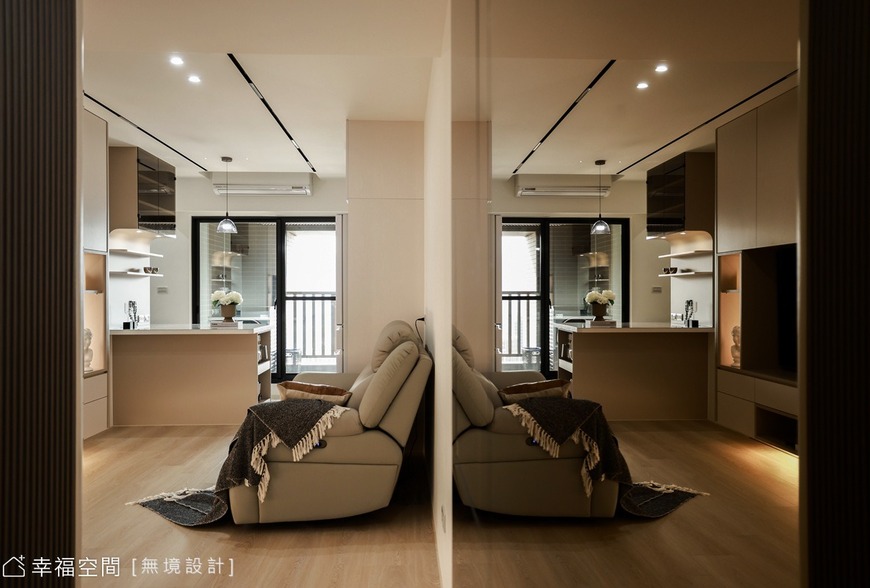 序韻｜有序線條與韻律交錯，鋪陳自在日常｜北歐現代風｜16坪