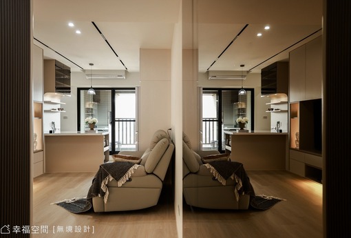 序韻｜有序線條與韻律交錯，鋪陳自在日常｜北歐現代風｜16坪