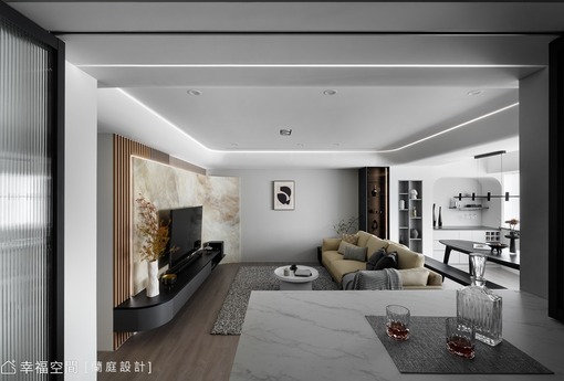 融合劇場美學 細膩設計散發紳士儀態 |現代風