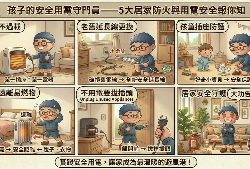 居家防火與用電安全