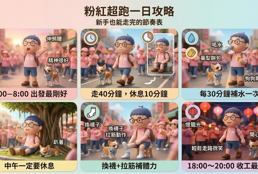 新手看過來~粉紅超跑一日攻略