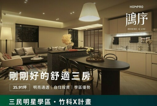 鴻柏鴻序｜阿明幫你看建案 新竹東區14層新案，純三房35-40坪，每坪59-71萬，近巨城商圈、三民國小