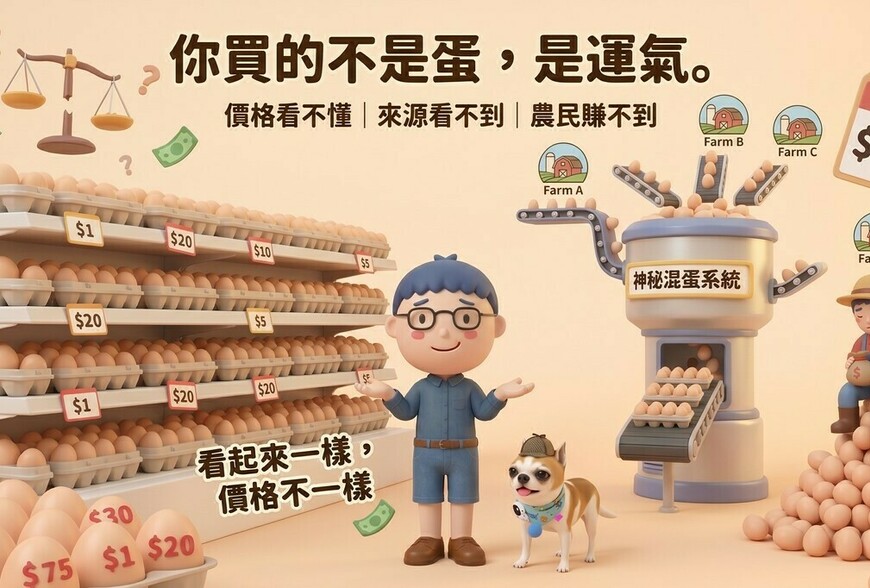 台灣雞蛋市場的三個真相