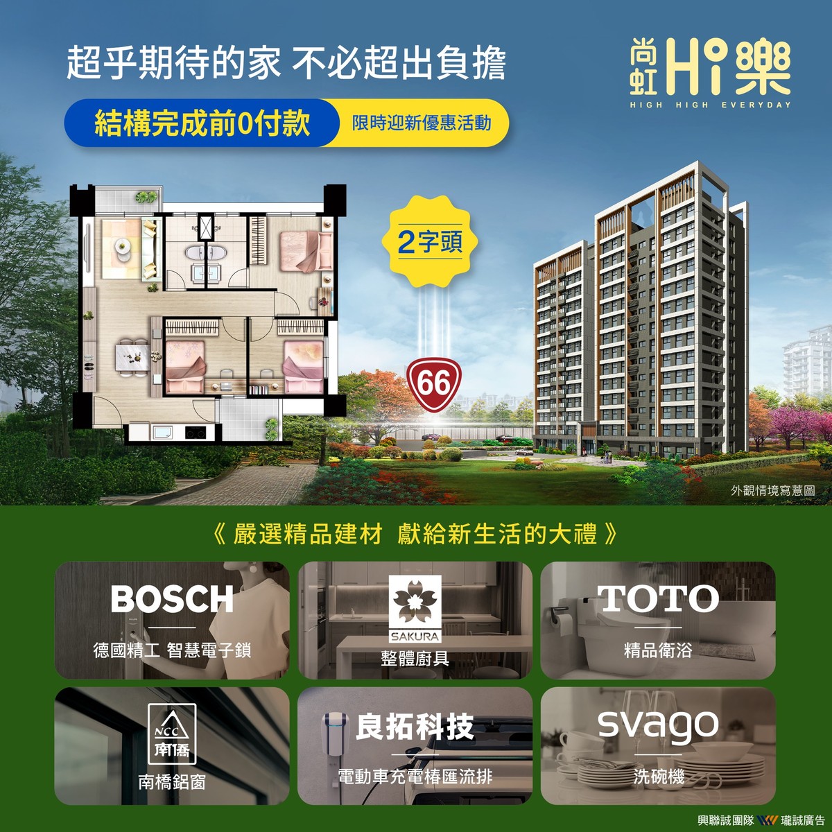 尚虹Hi樂｜阿明幫你看建案 楊梅14層新案，二房21-30坪、三房33坪，每坪28.8-32萬，近台66、國道一號