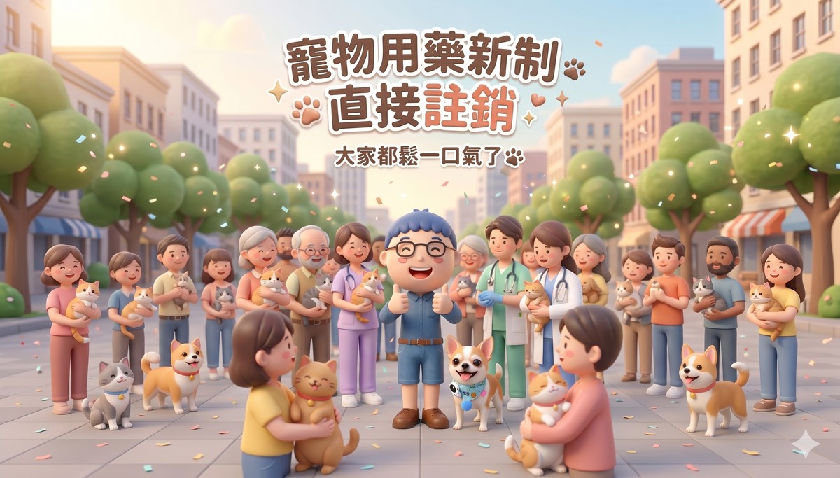 「寵物用藥新制」註銷