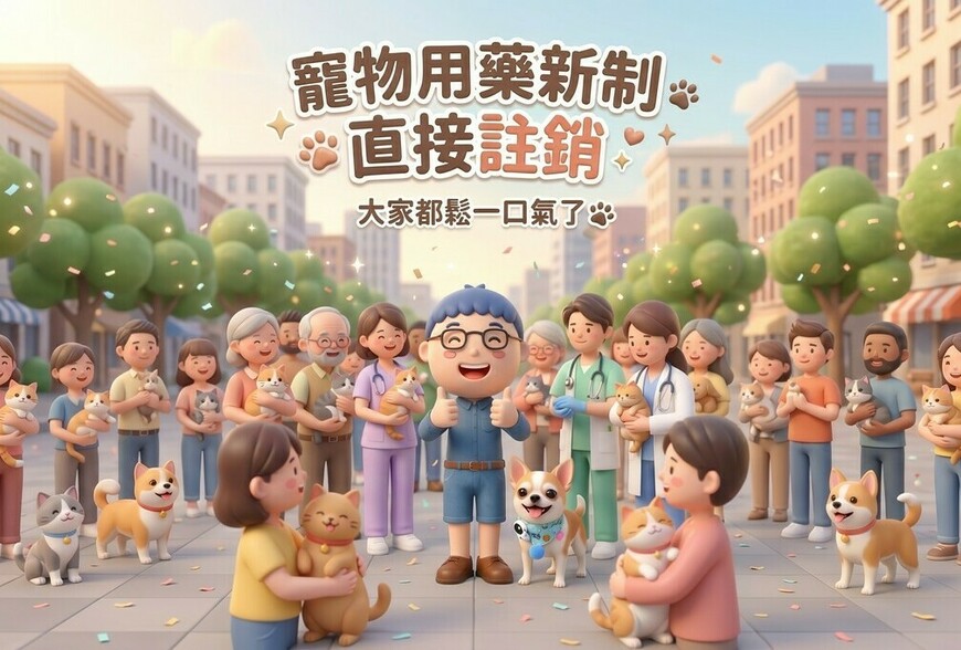 「寵物用藥新制」註銷