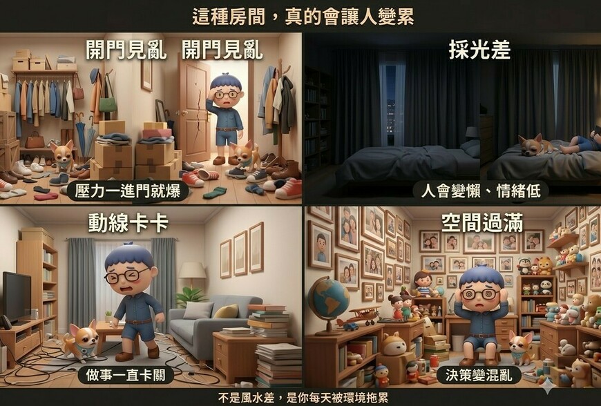 你的房間格局NG嗎？