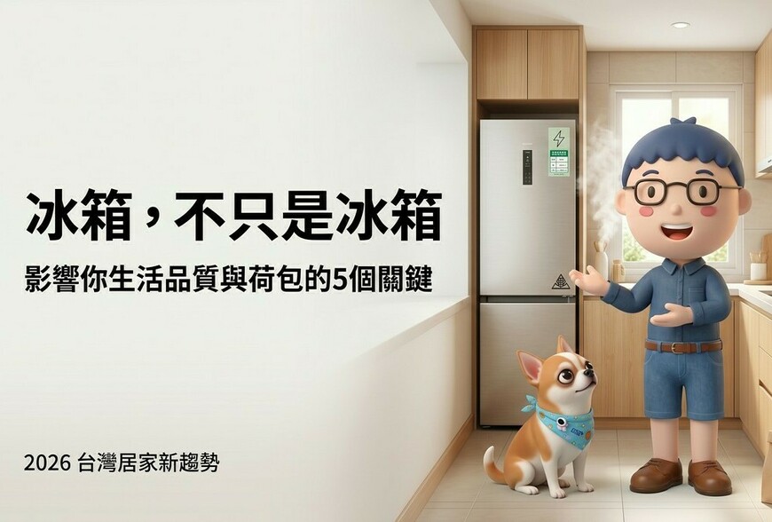 冰箱影響生活品質的5個關鍵