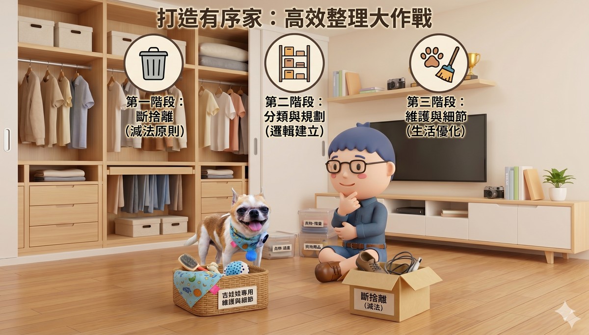 打造有序家：高效整理大作戰