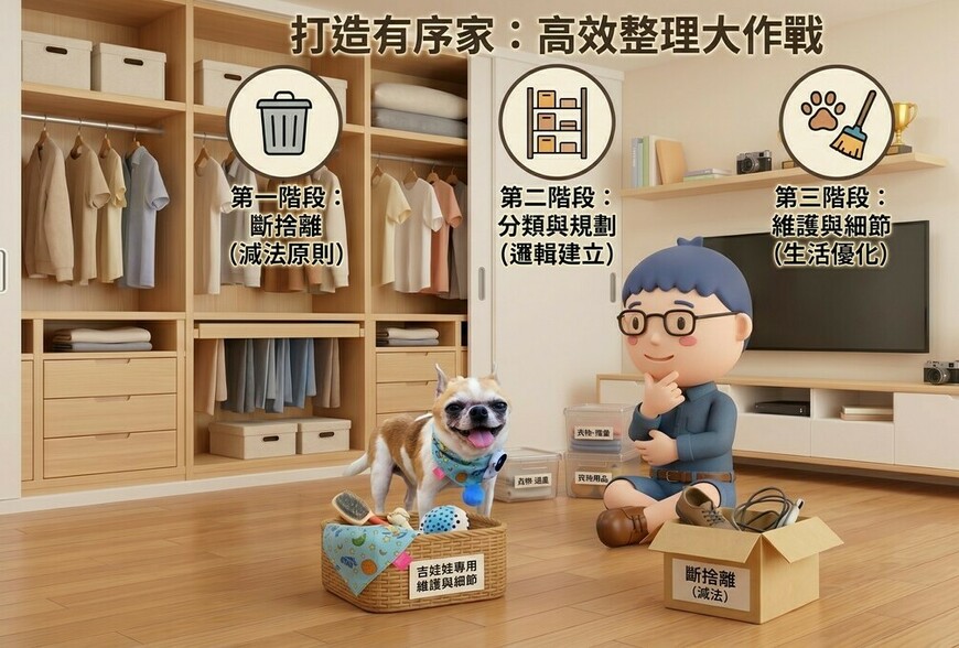 打造有序家：高效整理大作戰