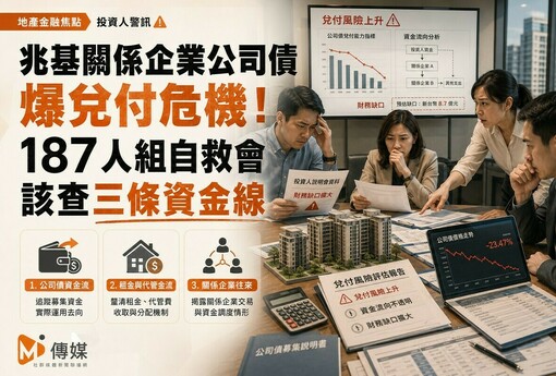 兆基關係企業公司債爆兌付危機！187人組自救會　該查三條資金線
