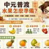 中元普渡水果怎麼準備?小編畫重點:新鮮、完整、適量、吃得完