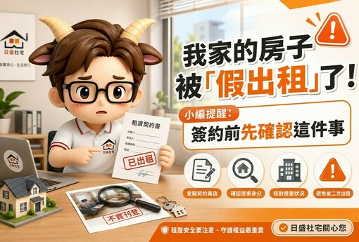 我家的房子被「假出租」了！小編提醒：簽約前先確認這件事