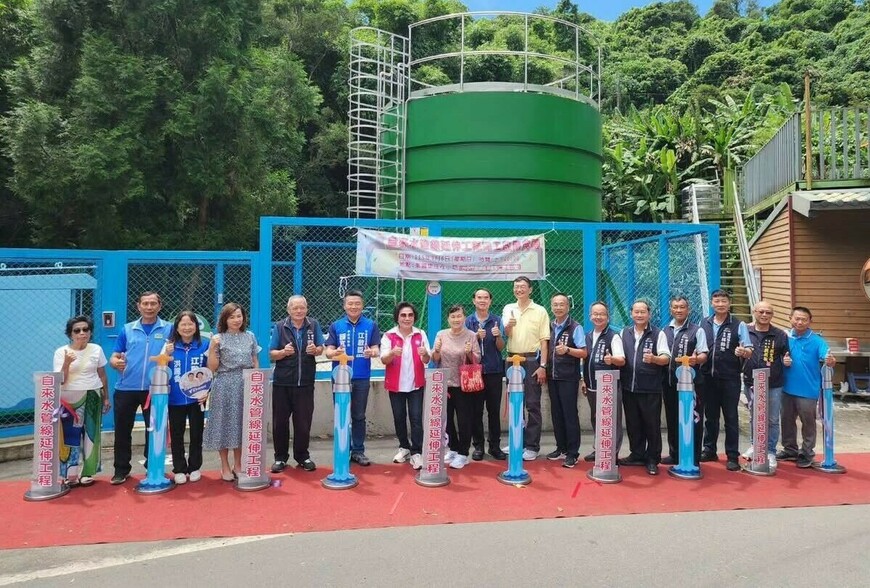 中市知名地標玉蘭谷自來水工程正式啟用　市議員林碧秀為改善居民用水環境八年奔走有成
