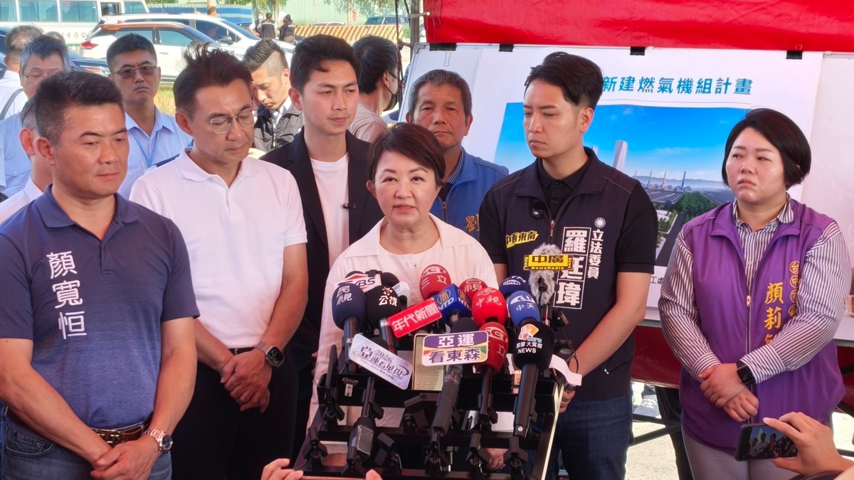 中火「增6氣只拆4煤」盧秀燕怒嗆中央欺騙人民 許可證核發與拆煤進度綁定 江啟臣到場力挺