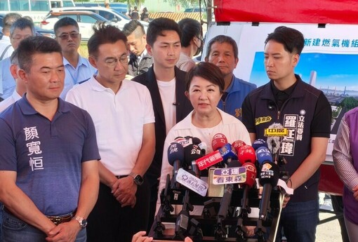 中火「增6氣只拆4煤」盧秀燕怒嗆中央欺騙人民 許可證核發與拆煤進度綁定 江啟臣到場力挺