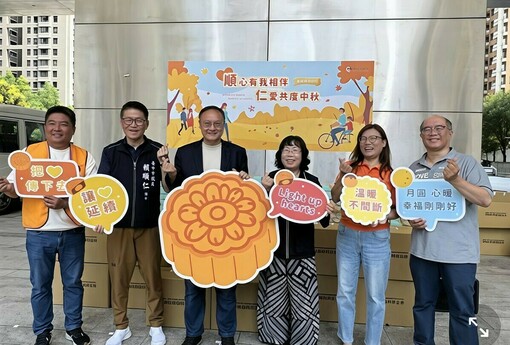 中秋送暖！順仁兄弟會採購伊甸庇護工場360盒月餅 轉贈台中5家弱勢機構