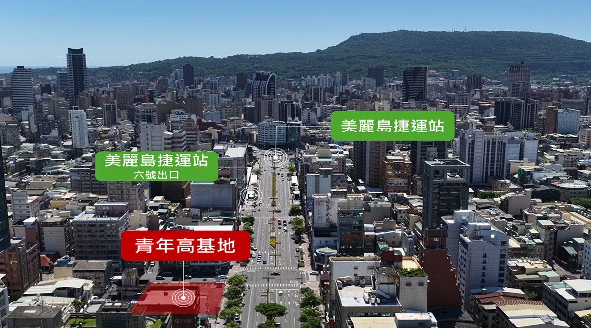 高雄「青年高暨陸服社」公辦都更招商 投資59億、雙捷運核心打造商辦與住宅新地標
