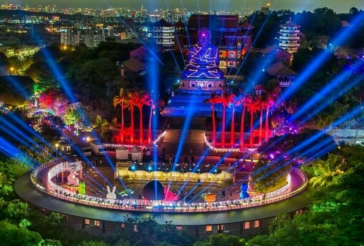2026彰化月影燈季點亮八卦山 跳跳馬戲團夢幻燈海迎元旦