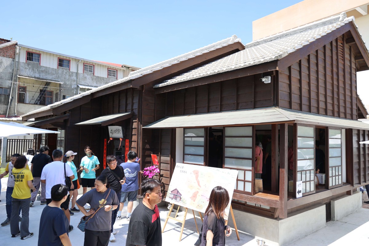 二崙分駐所眷舍修復重生 文學前導展登場 張麗善：打造二崙文學咖啡館