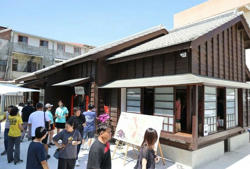 二崙分駐所眷舍修復重生 文學前導展登場 張麗善：打造二崙文學咖啡館