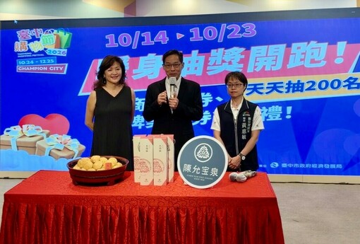 2026台中購物節10/24登場！暖身活動10/14起跑 8,000份好禮天天抽