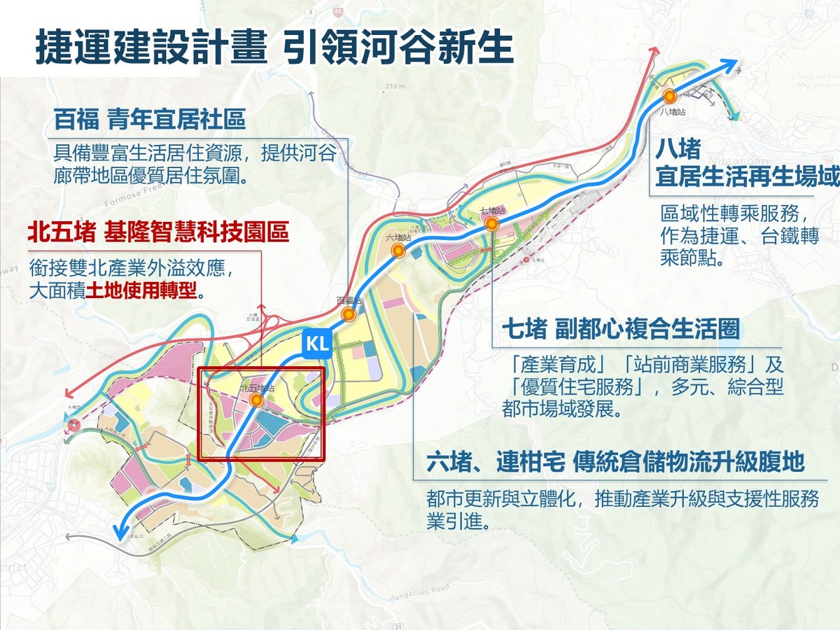 基隆捷運696.89億經費過關！機電軌道工程正式決標　2033年通車、八堵直達大稻埕