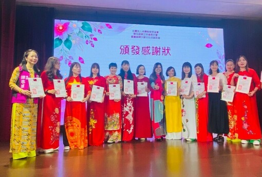 13萬新住民成台中重要力量 江啟臣、何欣純到場各提扶植創業與子女圓夢政見