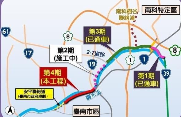 台南北外環快速路網進度超前 南科購屋圈擴大效應顯現