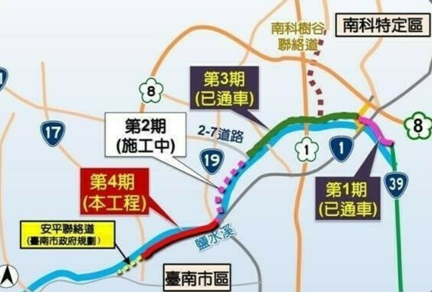 台南北外環快速路網進度超前 南科購屋圈擴大效應顯現