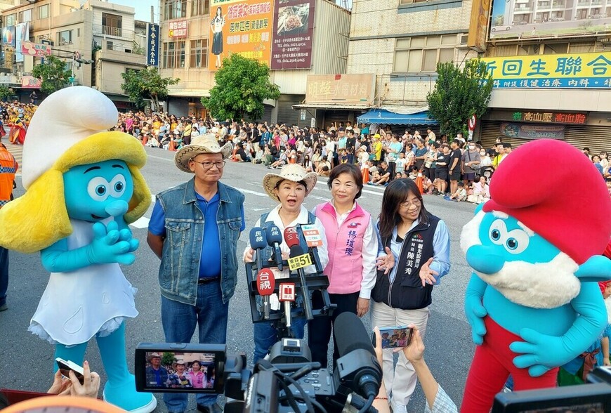 台中國際踩舞嘉年華突破18萬人參與新紀錄！ 盧秀燕：清水街頭搖身世界舞台
