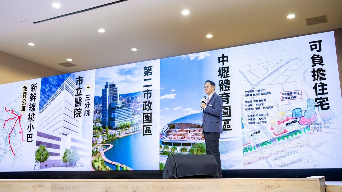 張市長拍板「桃園NEXT未來工程」　不看風向，看城市未來的方向