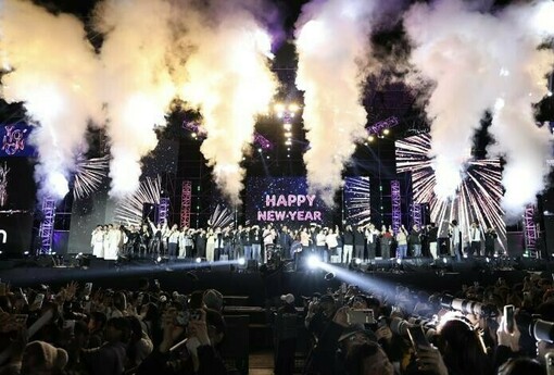 「2026台南好young」跨年晚會人數創新高　黃偉哲與30萬人共迎馬年