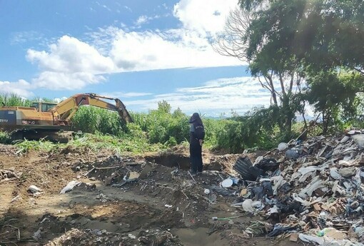 嘉義縣環保局跨域聯防，科技執法共同破獲跨縣市非法棄置集團