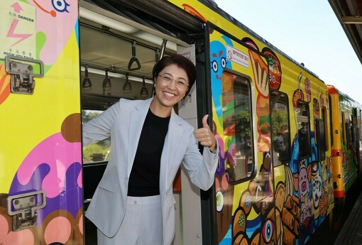 喜迎集集線鐵路第一階段復駛「西遊記」彩繪列車首航 濁水至集集站5日通車，同步預告7月全線通車