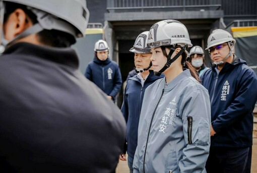 視察新竹棒球場改善工程 高虹安市長：安全優先、品質到位、依法究責 逐項改善不打折