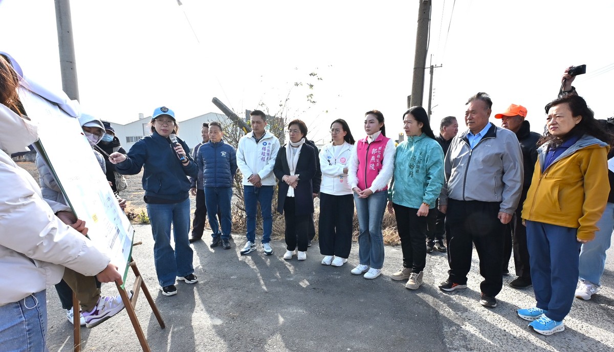 投入3,550萬元 改善鹿港農地重劃區16條農路