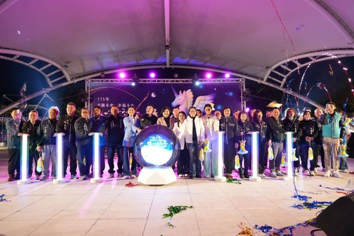 斗六燈會「馳光之翼」璀璨登場 張麗善縣長邀全民走春雲林、熱鬧到元宵