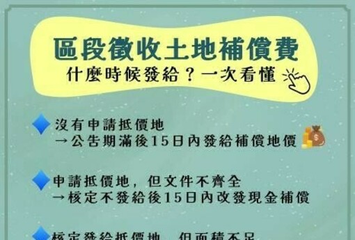 區段徵收土地補償費常見問題Q&A？