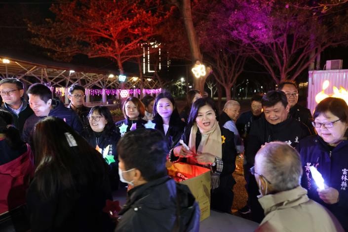 「奔馳雲林・光耀新春」新春燈節啟燈 照亮雲林 張麗善縣長邀鄉親回鄉過好年