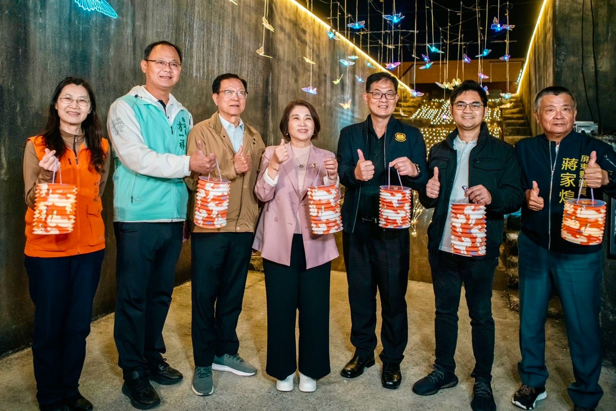 2026屏東燈節正式點燈　主燈秀「山之光」震撼全場     