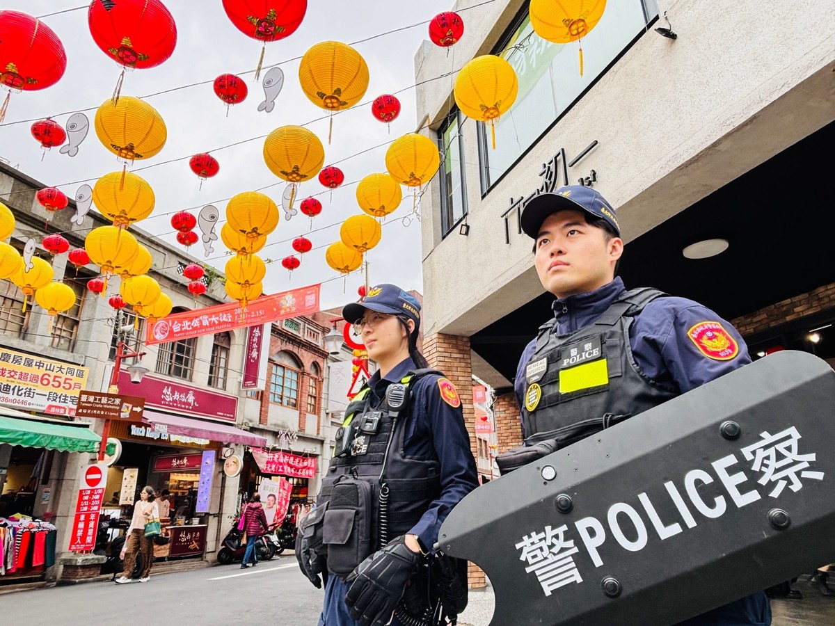 年貨大街熱鬧登場！大同警分局全力維安 守護民眾安心採購