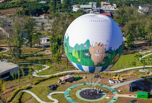 九九峰氦氣球組裝完成　外型29日搶先曝光