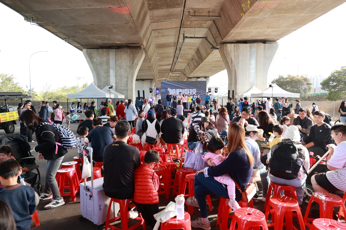 國道三交流道下變身律動樂園 南投市「親子輪動場」動土暖身趴
