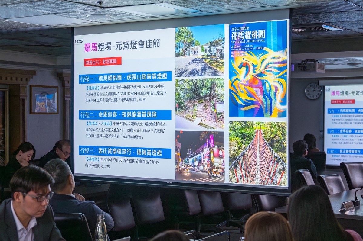 迎金馬遊桃園　張市長：年貨採買、走春賞燈一次滿足